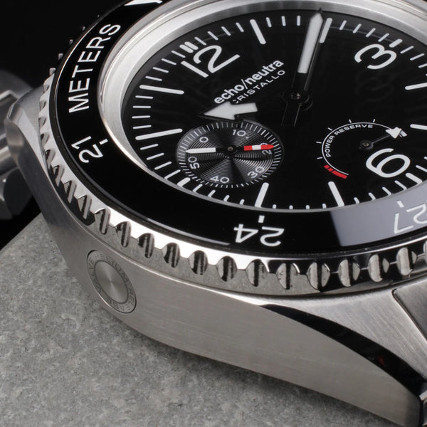 Echo/Neutra Cristallo Professional Diver Black - SeriousWatches.com Echo/Neutra Cristallo Professional Diver Black - SeriousWatches.com