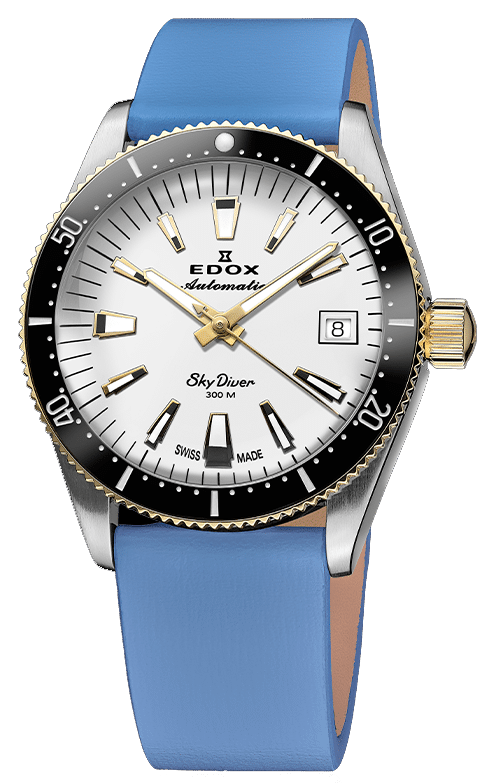 Edox Skydiver 38 Date Automatic Special Edition 80131 357JNC BI SeriousWatches
