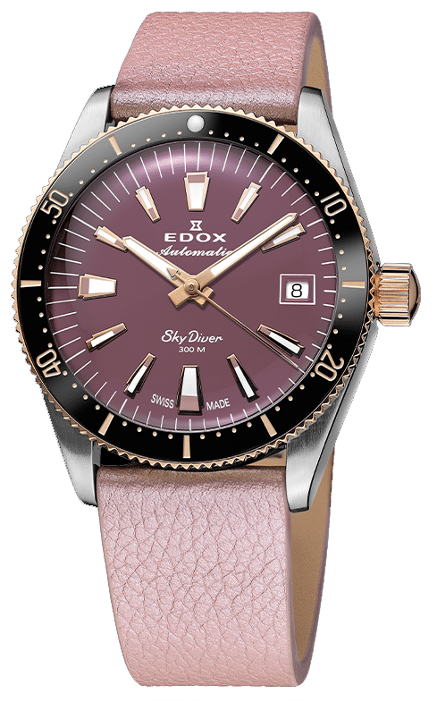 Edox Skydiver 38 Date Automatic Special Edition 80131 357RNRC VIO Edox Skydiver 38 Date Automatic Special Edition 80131 357RNRC VIO