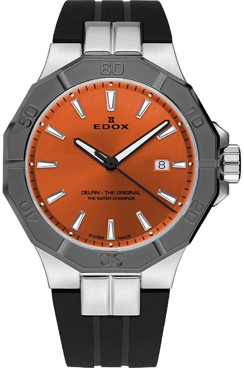 Edox Delfin Date 53021 3GCA OINO - SeriousWatches.com