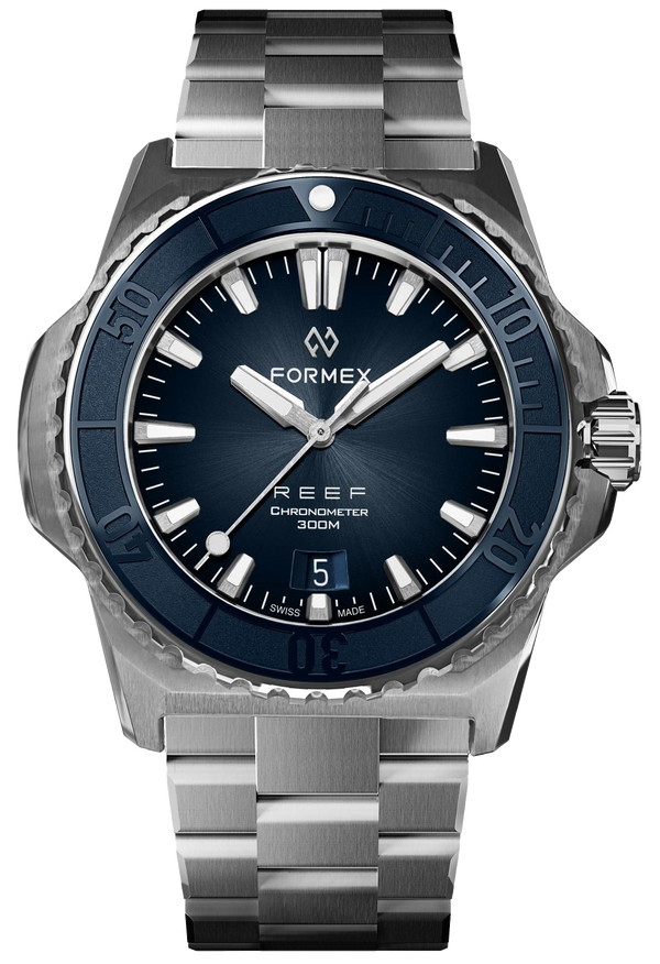Formex REEF 39.5mm Automatic Chronometer 300m Blue Bracelet