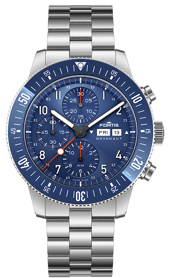 Fortis Novonaut N-42 Cobalt Blue - Main Image
