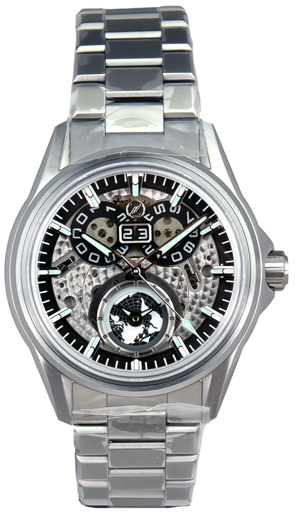 Zelos Spearfish Dual Time TI Sky Blue (Pre-owned) - SeriousWatches.com Zelos Spearfish Dual Time TI Sky Blue (Pre-owned) - SeriousWatches.com