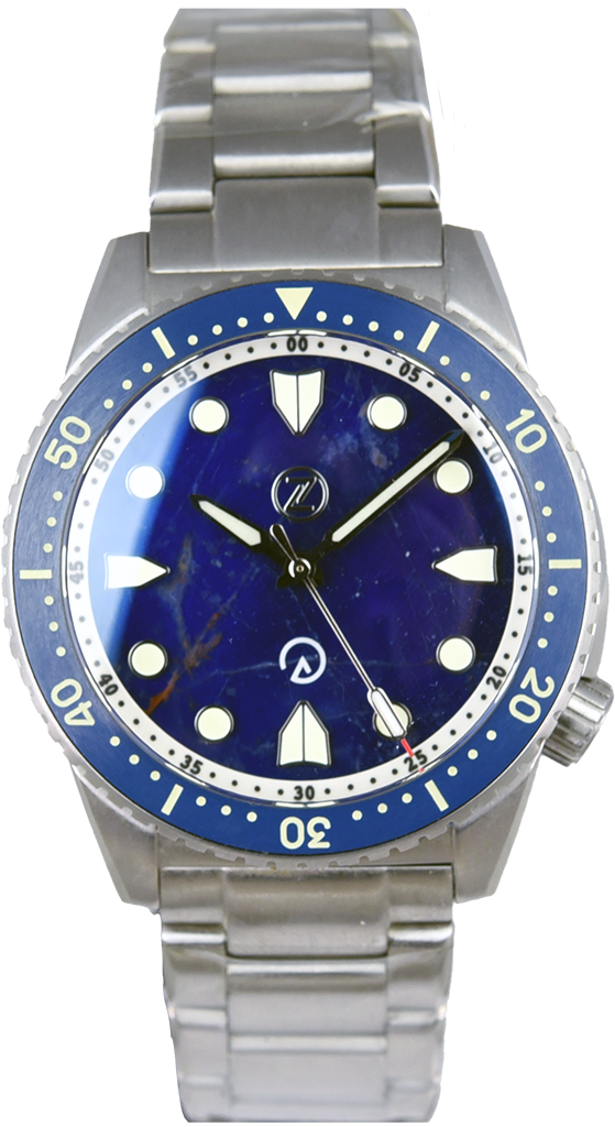 Zelos Mako Terra Sodalite (Pre-owned) - SeriousWatches.com Zelos Mako Terra Sodalite (Pre-owned) - SeriousWatches.com
