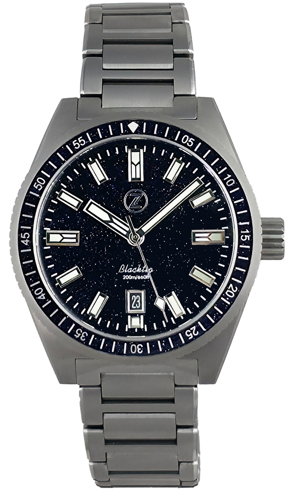 Zelos Blacktip TI Aventurine (Pre-owned) - SeriousWatches.com Zelos Blacktip TI Aventurine (Pre-owned) - SeriousWatches.com