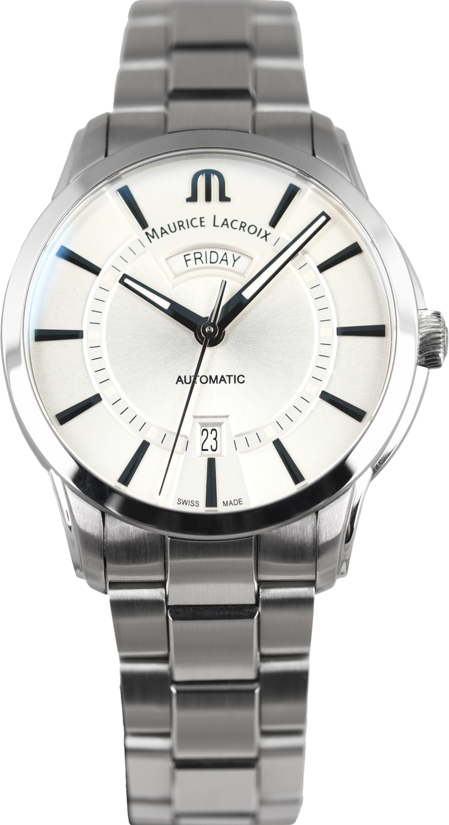Maurice Lacroix Pontos Automatic Day Date PT6358-SS002-130-1 (Pre-owned)