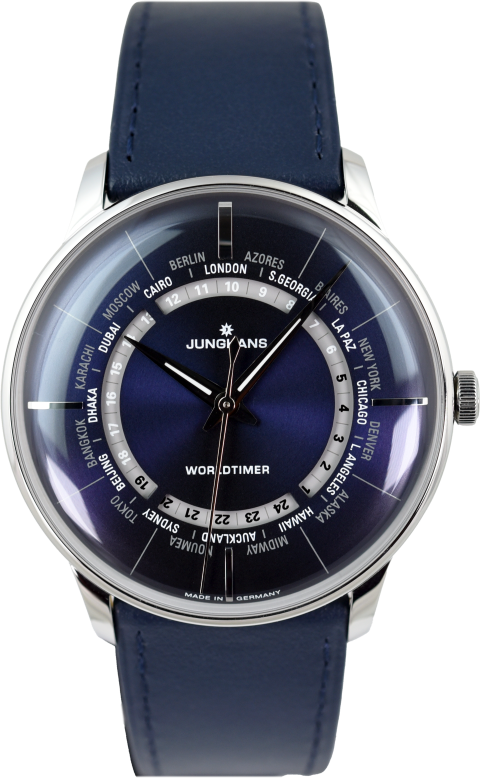 Junghans Meister Worldtimer 27 3010.02 Pre owned SeriousWatches