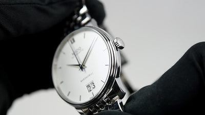 Mido Baroncelli Big Date M027.426.11.018.00 (Pre-owned)