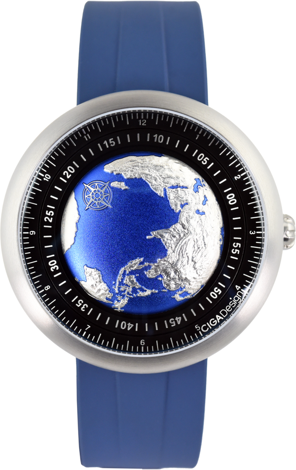 CIGA Design Mechanical Watch Series U Blue Planet TI (Pre-owned)