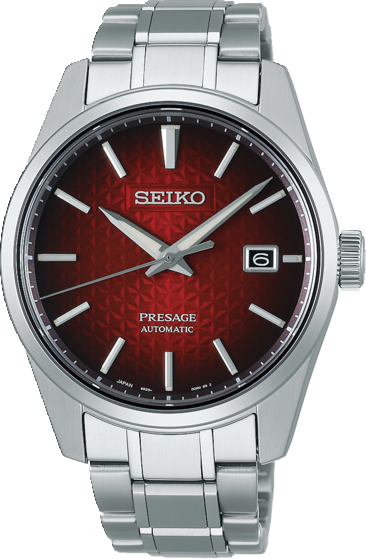 Seiko presage 2025 cocktail red