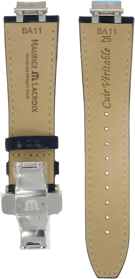 Maurice Lacroix Aikon ML740-005052 Strap + Clasp - SeriousWatches.com Maurice Lacroix Aikon ML740-005052 Strap + Clasp - SeriousWatches.com