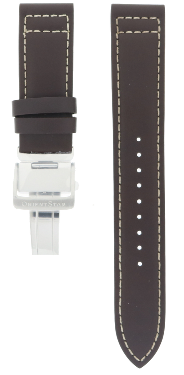 Orient Star Brown Leather Strap 21mm UL038011J0