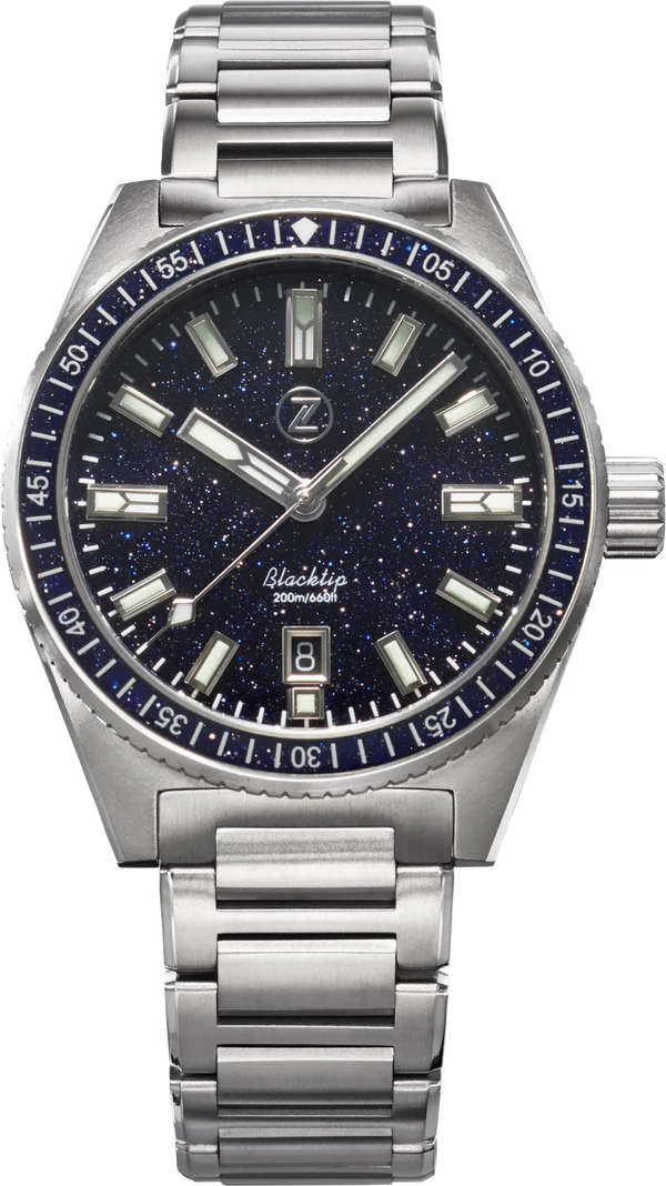 Zelos Blacktip TI Aventurine - SeriousWatches.com Zelos Blacktip TI Aventurine - SeriousWatches.com
