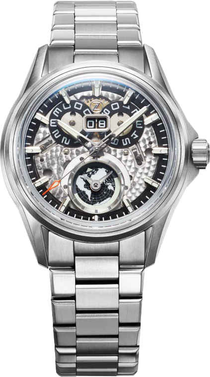 Zelos Spearfish Dual Time TI Spark - SeriousWatches.com Zelos Spearfish Dual Time TI Spark - SeriousWatches.com