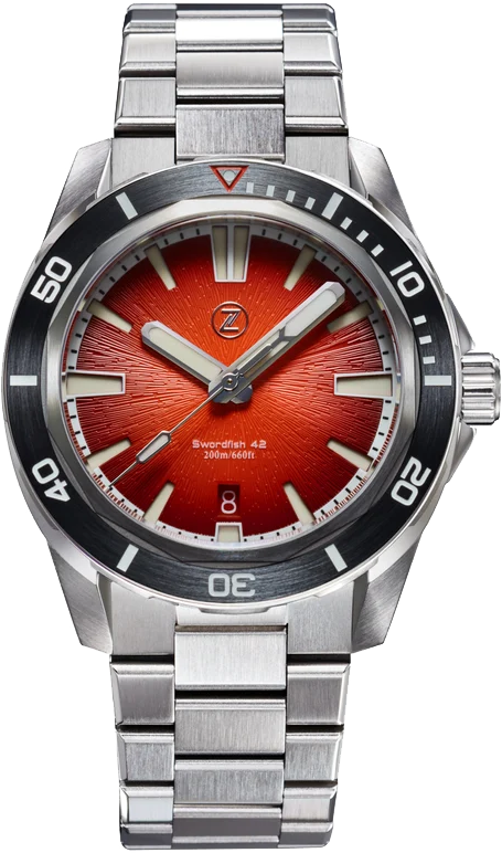 Zelos Swordfish 42mm Amber