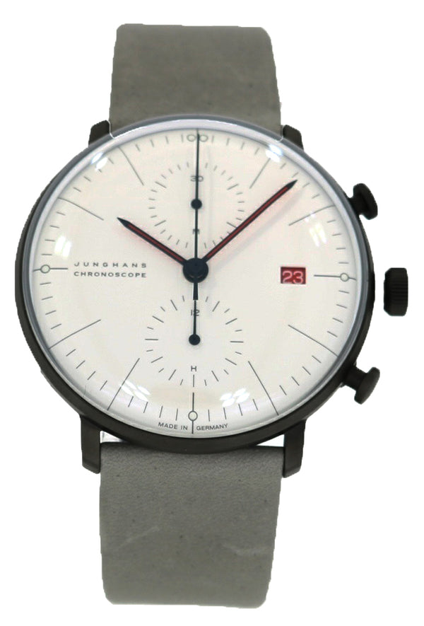 Junghans Max Bill Chronoscope 100 Jahre Bauhaus 027/4902.02