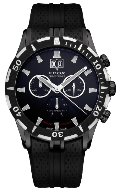 Edox Grand Ocean Chronodiver 10022 37N NIN - SeriousWatches.com Edox Grand Ocean Chronodiver 10022 37N NIN - SeriousWatches.com