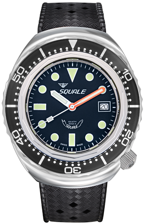 Squale 2002 101 Atmos Black Dots 2002.SS.BK.BK.HT