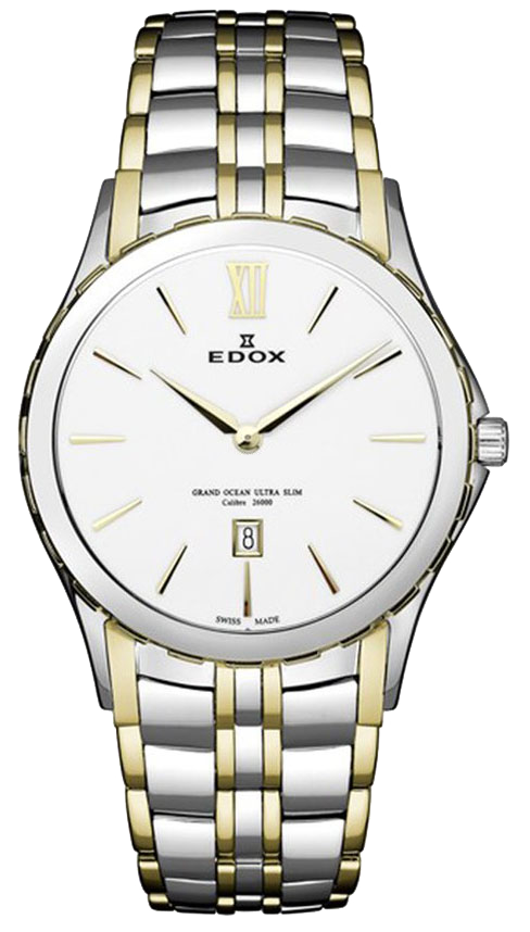 Edox Grand Ocean Ultra Slim Calibre 27035 357J BID Edox Grand Ocean Ultra Slim Calibre 27035 357J BID