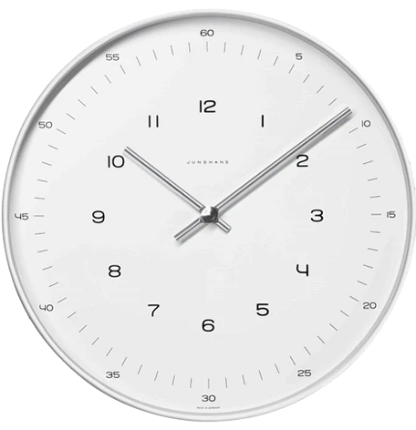 Junghans Max Bill Radio Controlled Wall Clock - Main Image
