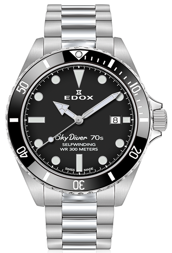 Edox Skydiver Automatic 80115 3N1M NN - SeriousWatches.com Edox Skydiver Automatic 80115 3N1M NN - SeriousWatches.com