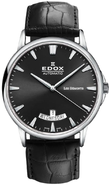 Edox Les Bemonts Day Date Automatic 83015 NIN