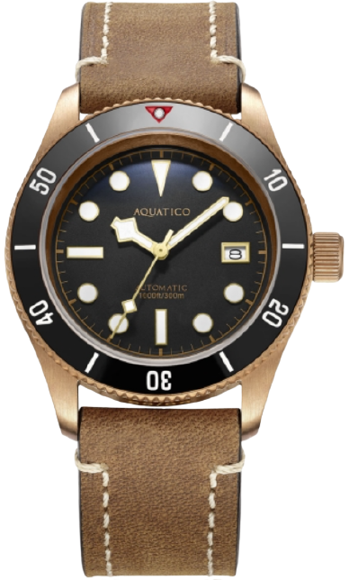 Aquatico Bronze Sea Star Black Ceramic Bezel - Main Image