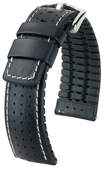 Hirsch Tiger Black 21mm SeriousWatches