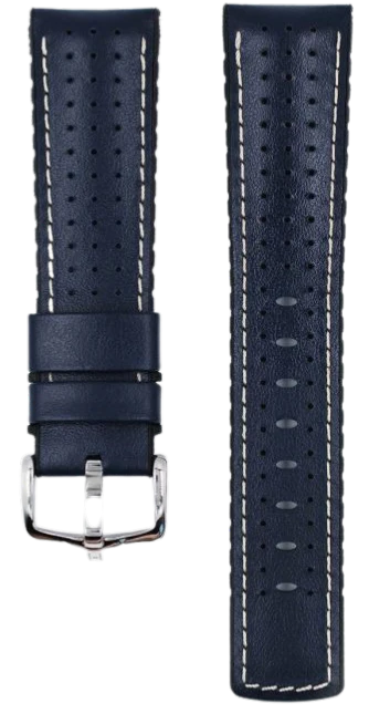 Hirsch Tiger Blue 22mm SeriousWatches