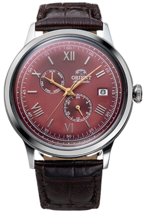 Orient bambino v2 rose gold top
