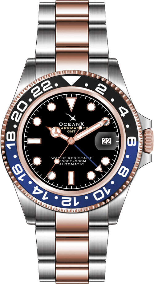 OceanX Sharkmaster GMT Automatic SMS-GMT-542 - SeriousWatches.com OceanX Sharkmaster GMT Automatic SMS-GMT-542 - SeriousWatches.com
