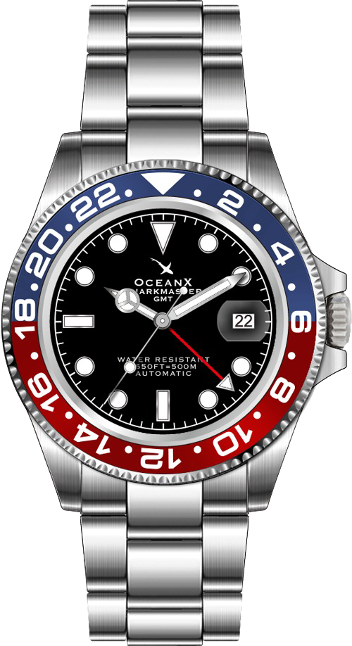 OceanX Sharkmaster GMT Automatic SMS GMT 521 SeriousWatches