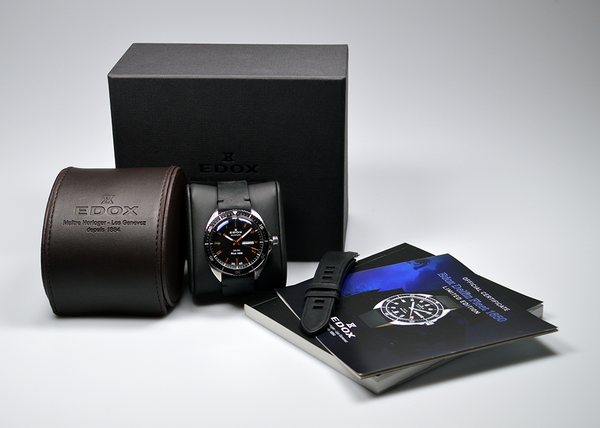 Edox Delfin Fleet 1650 Limited Edition 88004 3 NIN Pre owned SeriousWatches