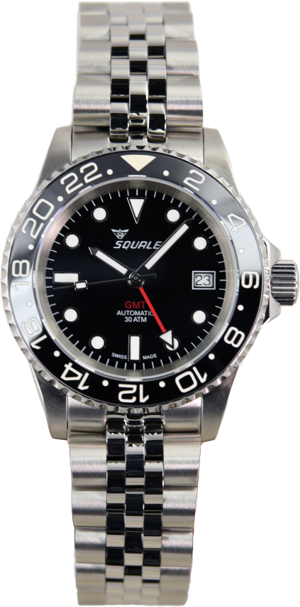 Ceramic Bezel Squale Vintage Ceramica Squale 30 Atmos GMT 1545