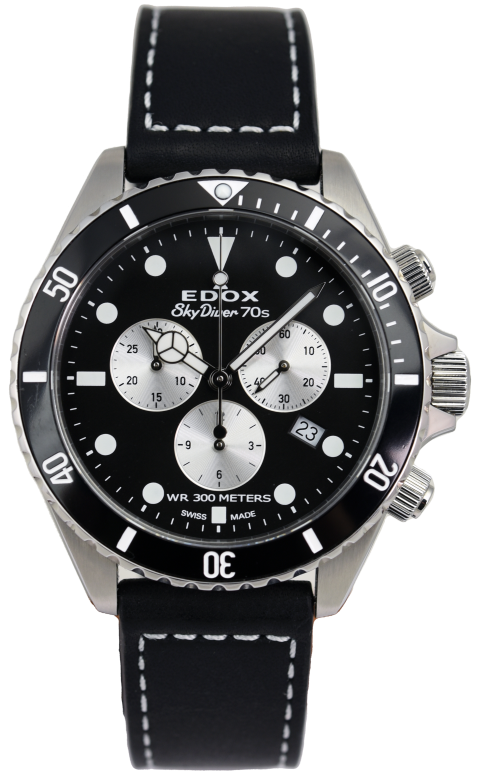 Edox Skydiver Chronograph 10238 3NC NIA (Pre-owned Edox Skydiver Chronograph 10238 3NC NIA (Pre-owned