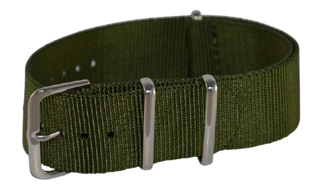 Nylon Strap Khaki Green Premium