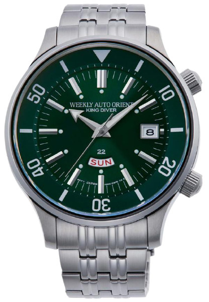 Orient Weekly Auto King Diver RA-AA0D03E - SeriousWatches.com Orient Weekly Auto King Diver RA-AA0D03E - SeriousWatches.com