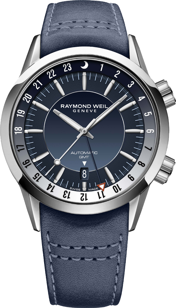 Raymond weil online blue face watch