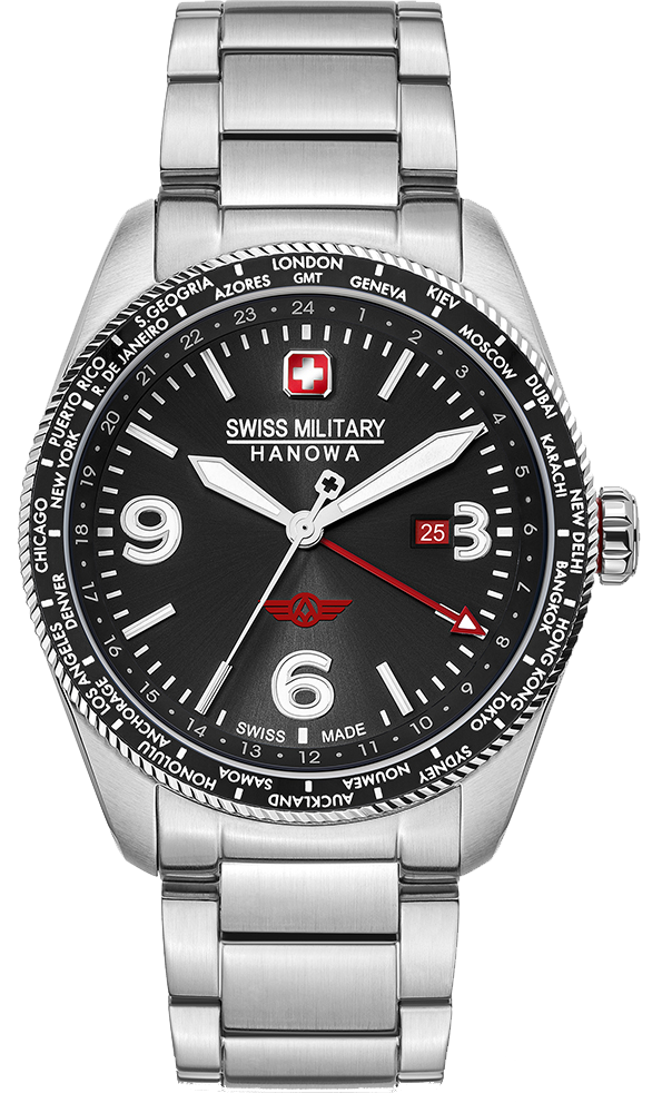 Swiss military 2025 watch gmt
