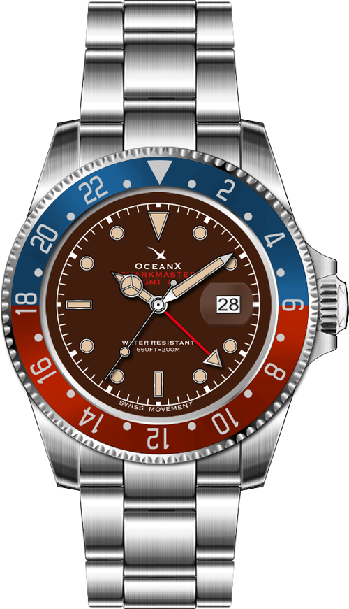 OceanX Sharkmaster GMT II SMS-GMT-0213