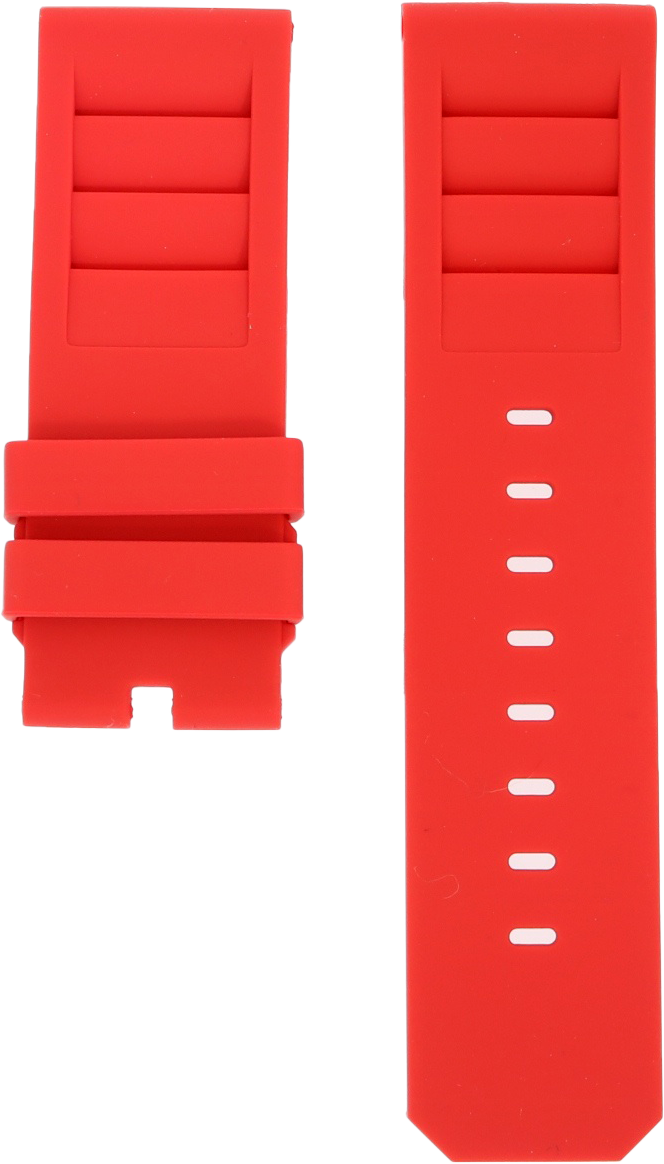 ANCON Red Rubber Strap 24mm Short