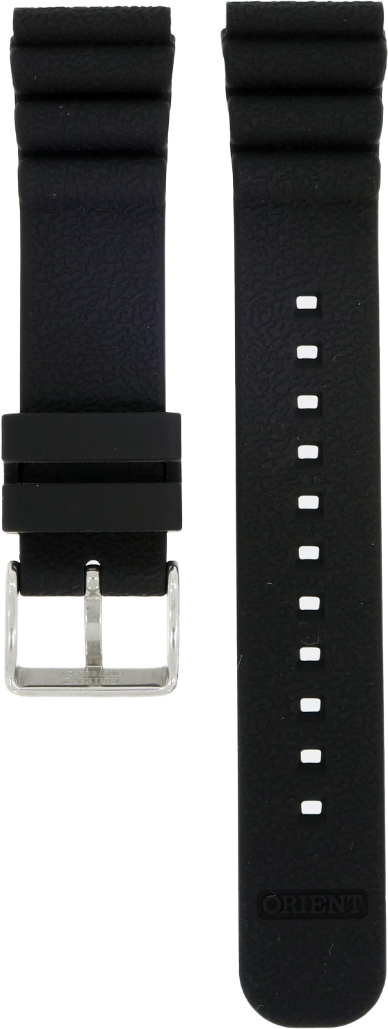 Orient Black Rubber Strap 22mm UR001011J91