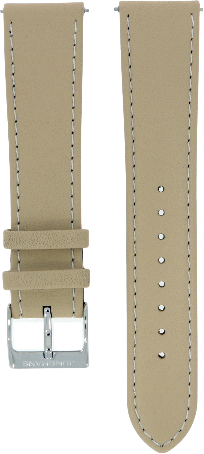 Junghans Beige Leather Strap 20mm 420506433