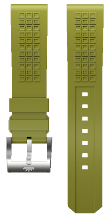 Fortis Woodpecker Green Horizon Strap M