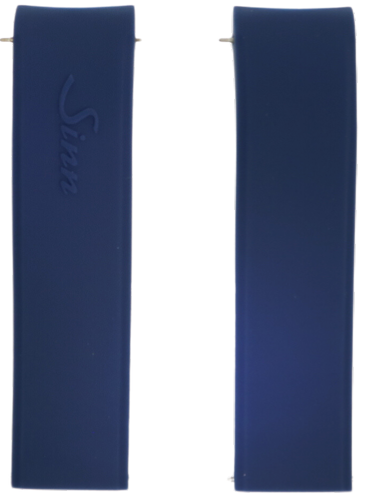 Sinn Silicone Strap 22mm Blue U1 U2 757 857