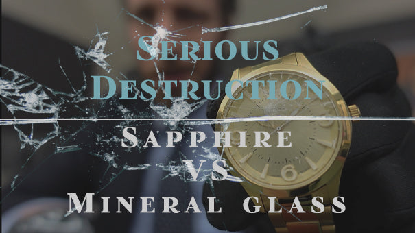Serious Destruction: Sapphire Crystal VS Mineral Glass