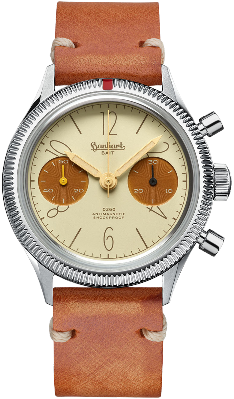 Hanhart 417 ES 0260 x BAIT Cream Limited Edition