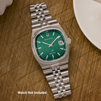 Islander Watch Brushed and Polished Bracelet for Bulova Super Seville BRAC-130