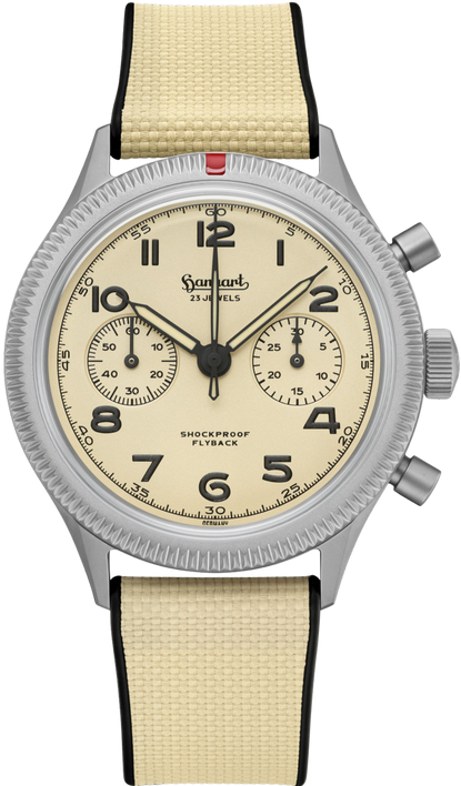 Hanhart 417 TI Desert Pilot Limited Edition 39mm