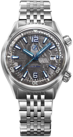 Zelos Helmsman Meteorite - SeriousWatches.com